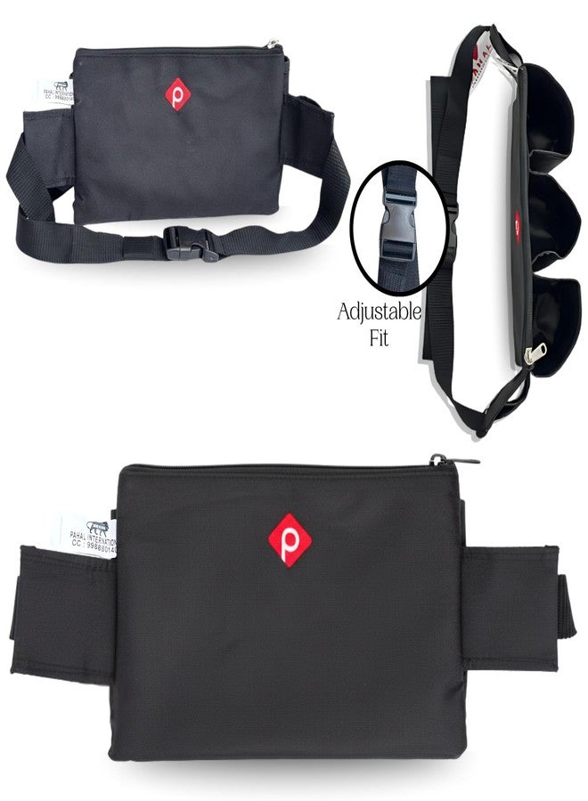 PAHAL Tool Pouch, Waist Tools Bag Belt, Bottle Holster, Heavy Duty Working Tool Apron for Janitorial, Custodial, Housekeeping, Cleaning - Image 4